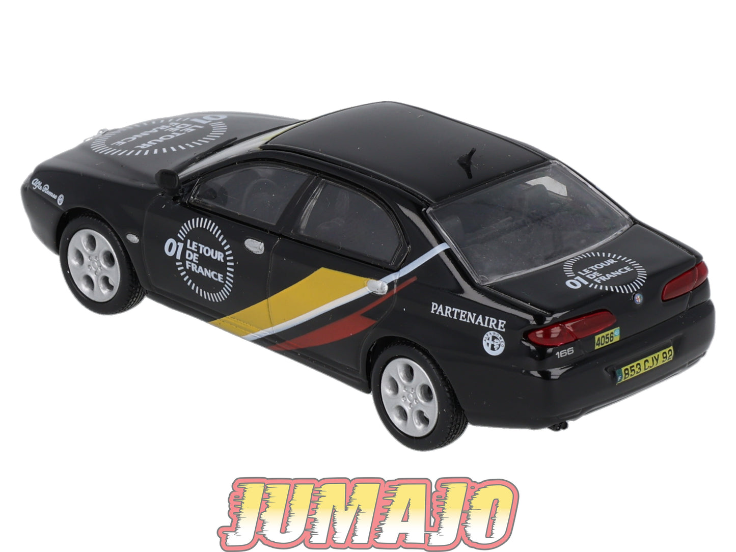 CTF56 1/43 NOREV Tour de France Caravane : ALFA ROMEO 166 Partenaire Officiel 2001