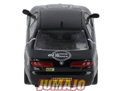 CTF56 1/43 NOREV Tour de France Caravane : ALFA ROMEO 166 Partenaire Officiel 2001