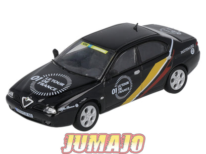 CTF56 1/43 NOREV Tour de France Caravane : ALFA ROMEO 166 Partenaire Officiel 2001