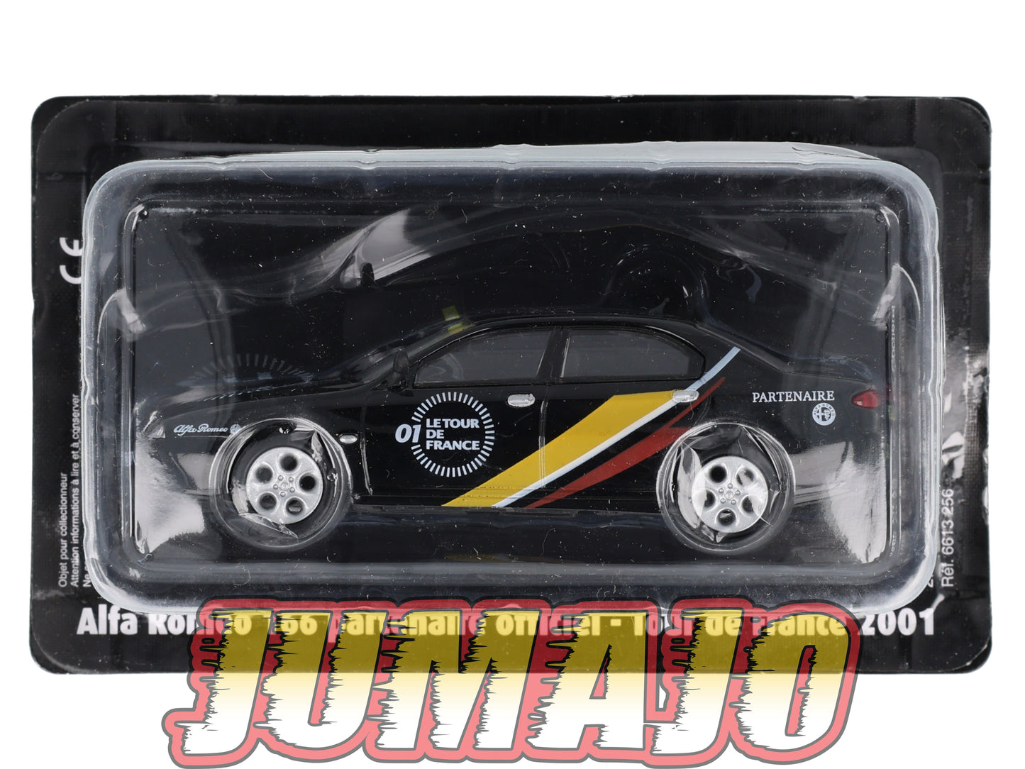 CTF56 1/43 NOREV Tour de France Caravane : ALFA ROMEO 166 Partenaire Officiel 2001