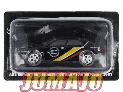 CTF56 1/43 NOREV Tour de France Caravane : ALFA ROMEO 166 Partenaire Officiel 2001