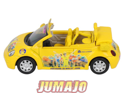 CTF58 1/43 NOREV Tour de France Caravane : VOLKSWAGEN New Beetle Cabriolet Crédit Lyonnais 2004