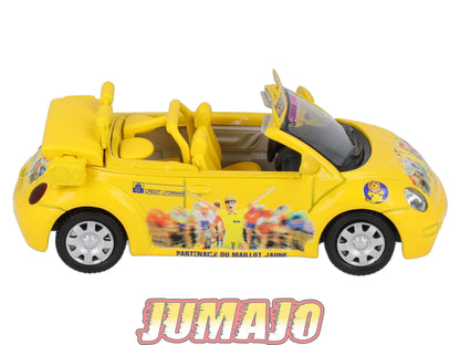 CTF58 1/43 NOREV Tour de France Caravane : VOLKSWAGEN New Beetle Cabriolet Crédit Lyonnais 2004