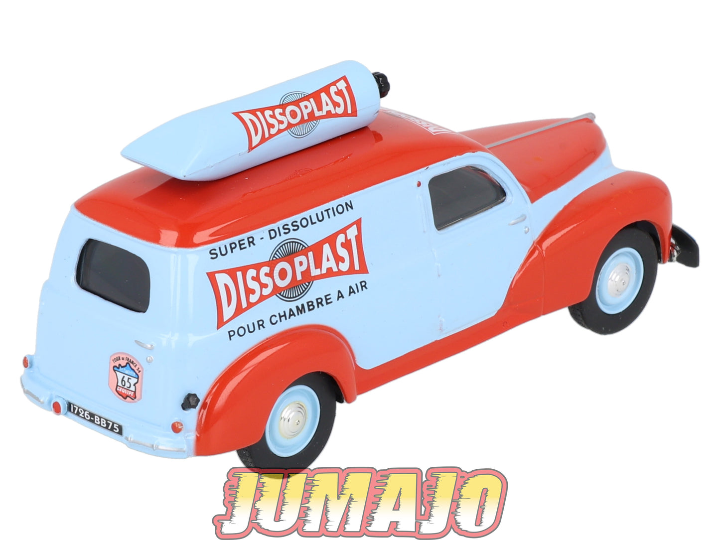 CTF60 1/43 NOREV Tour de France Caravane : PEUGEOT 203 1950 Dissoplast 1954