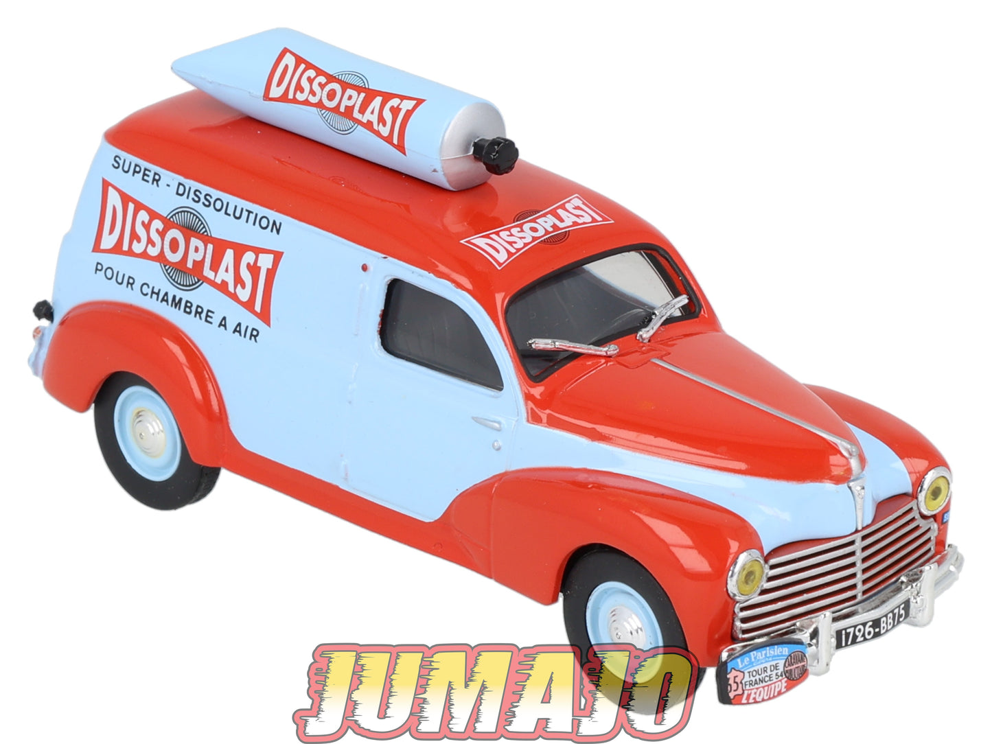 CTF60 1/43 NOREV Tour de France Caravane : PEUGEOT 203 1950 Dissoplast 1954