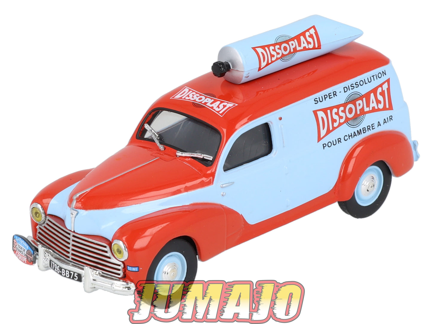 CTF60 1/43 NOREV Tour de France Caravane : PEUGEOT 203 1950 Dissoplast 1954