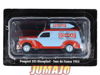 CTF60 1/43 NOREV Tour de France Caravane : PEUGEOT 203 1950 Dissoplast 1954