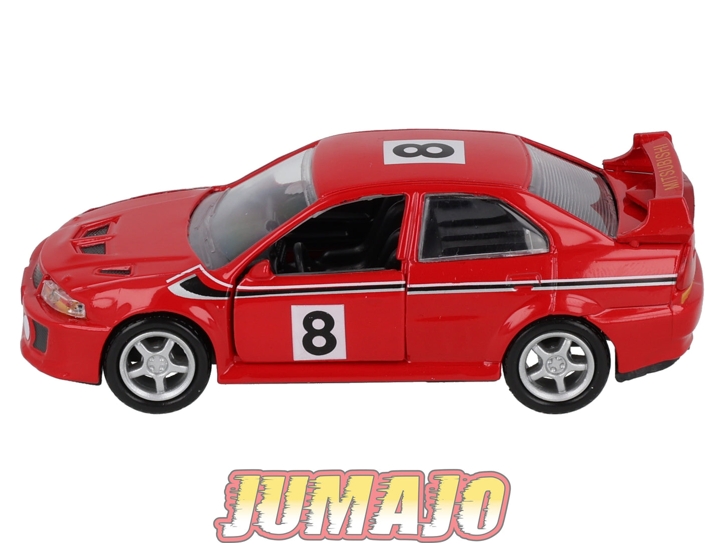 DC109 VOITURE 1/43 AMERCOM POLOGNE Mitsubishi Evo #8