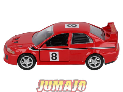 DC109 VOITURE 1/43 AMERCOM POLOGNE Mitsubishi Evo #8
