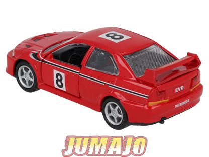 DC109 VOITURE 1/43 AMERCOM POLOGNE Mitsubishi Evo #8