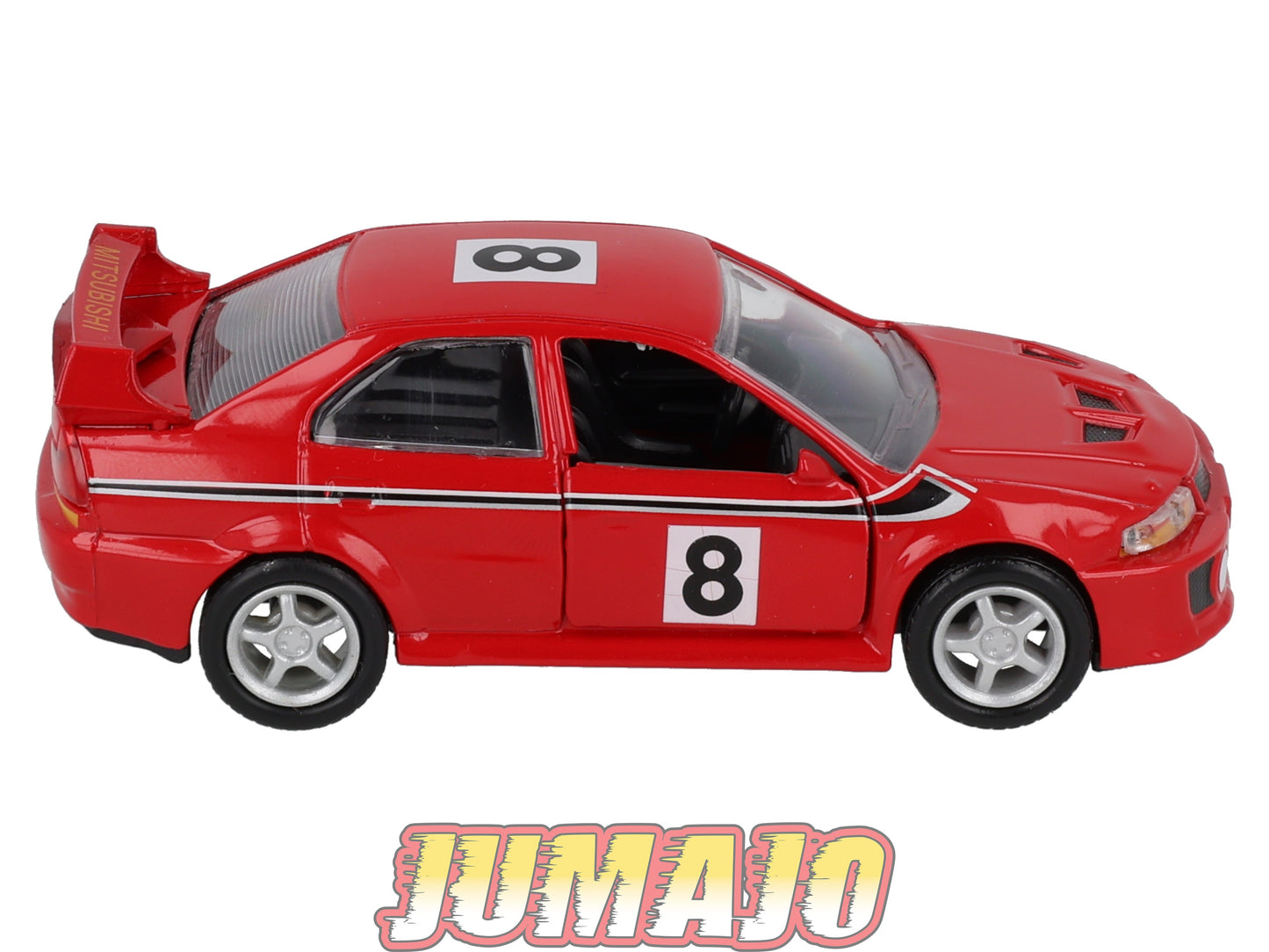 DC109 VOITURE 1/43 AMERCOM POLOGNE Mitsubishi Evo #8