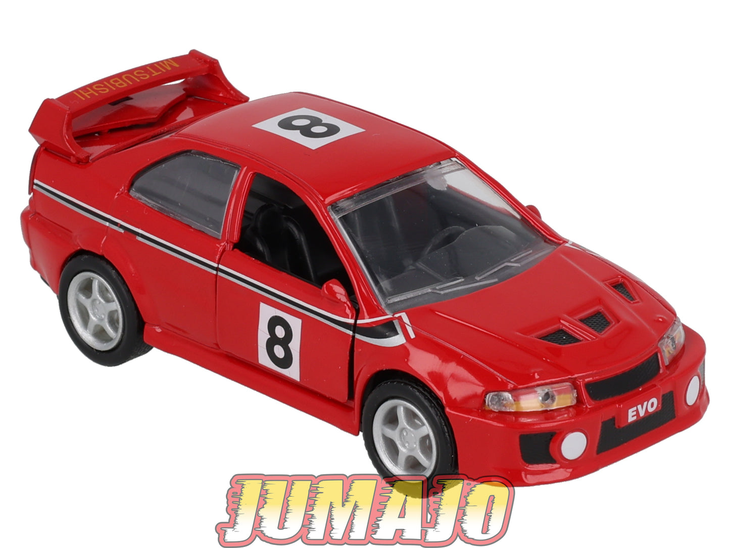 DC109 VOITURE 1/43 AMERCOM POLOGNE Mitsubishi Evo #8