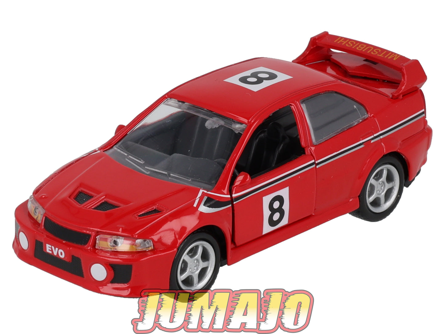 DC109 VOITURE 1/43 AMERCOM POLOGNE Mitsubishi Evo #8