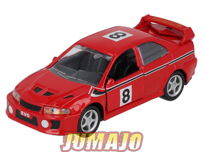 DC109 VOITURE 1/43 AMERCOM POLOGNE Mitsubishi Evo #8