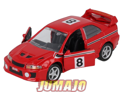 DC109 VOITURE 1/43 AMERCOM POLOGNE Mitsubishi Evo #8