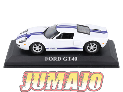DCD14 voiture 1/43 Altaya IXO DREAM CARS : FORD GT40