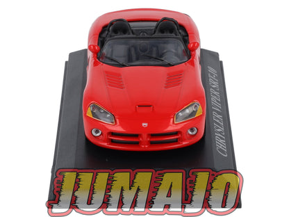 DCD23 Voiture 1/43 Altaya IXO DREAM CARS : CHRYSLER Viper SRT-10