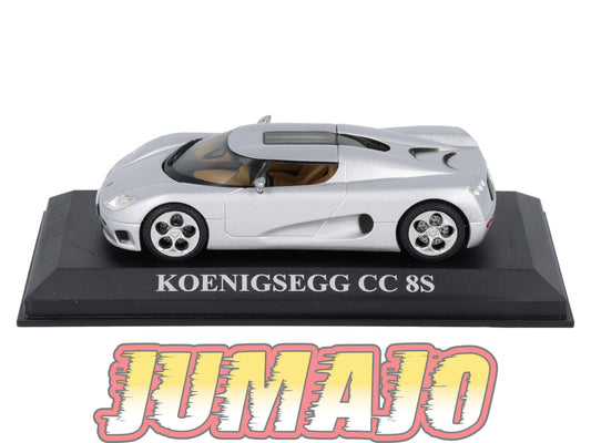 DCD33 Voiture 1/43 Altaya IXO DREAM CARS KOENIGSEGG CC 8S