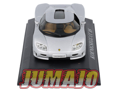 DCD33 Voiture 1/43 Altaya IXO DREAM CARS KOENIGSEGG CC 8S