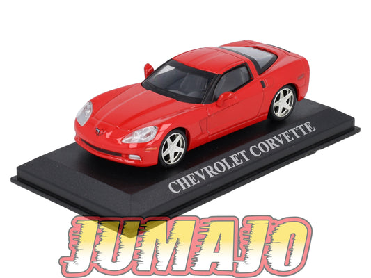 DCD38 Voiture 1/43 Altaya IXO DREAM CARS : CHEVROLET Corvette