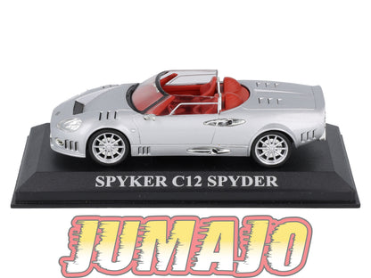 DCD41 Voiture 1/43 Altaya IXO DREAM CARS SPYKER C12 Spyder