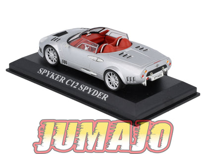 DCD41 Voiture 1/43 Altaya IXO DREAM CARS SPYKER C12 Spyder