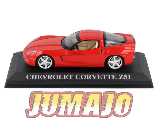 DCD9 Voiture 1/43 Altaya IXO DREAM CARS : CHEVROLET CORVETTE Z51