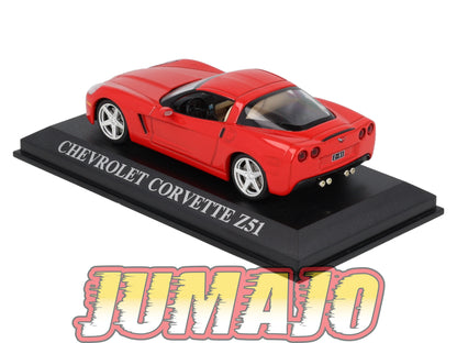 DCD9 Voiture 1/43 Altaya IXO DREAM CARS : CHEVROLET CORVETTE Z51