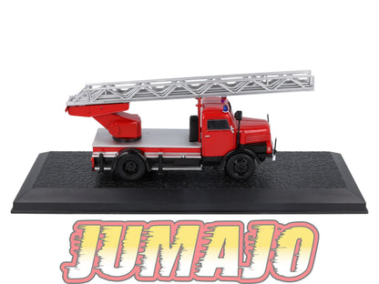 DDRT33 CAMIONS 1/43 Atlas IXO : S 4000-1 DL 25 Pompier