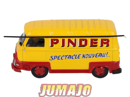 DER15 1/43 IXO Cirque PINDER Hachette : RENAULT Estafette Spectacle nouveau