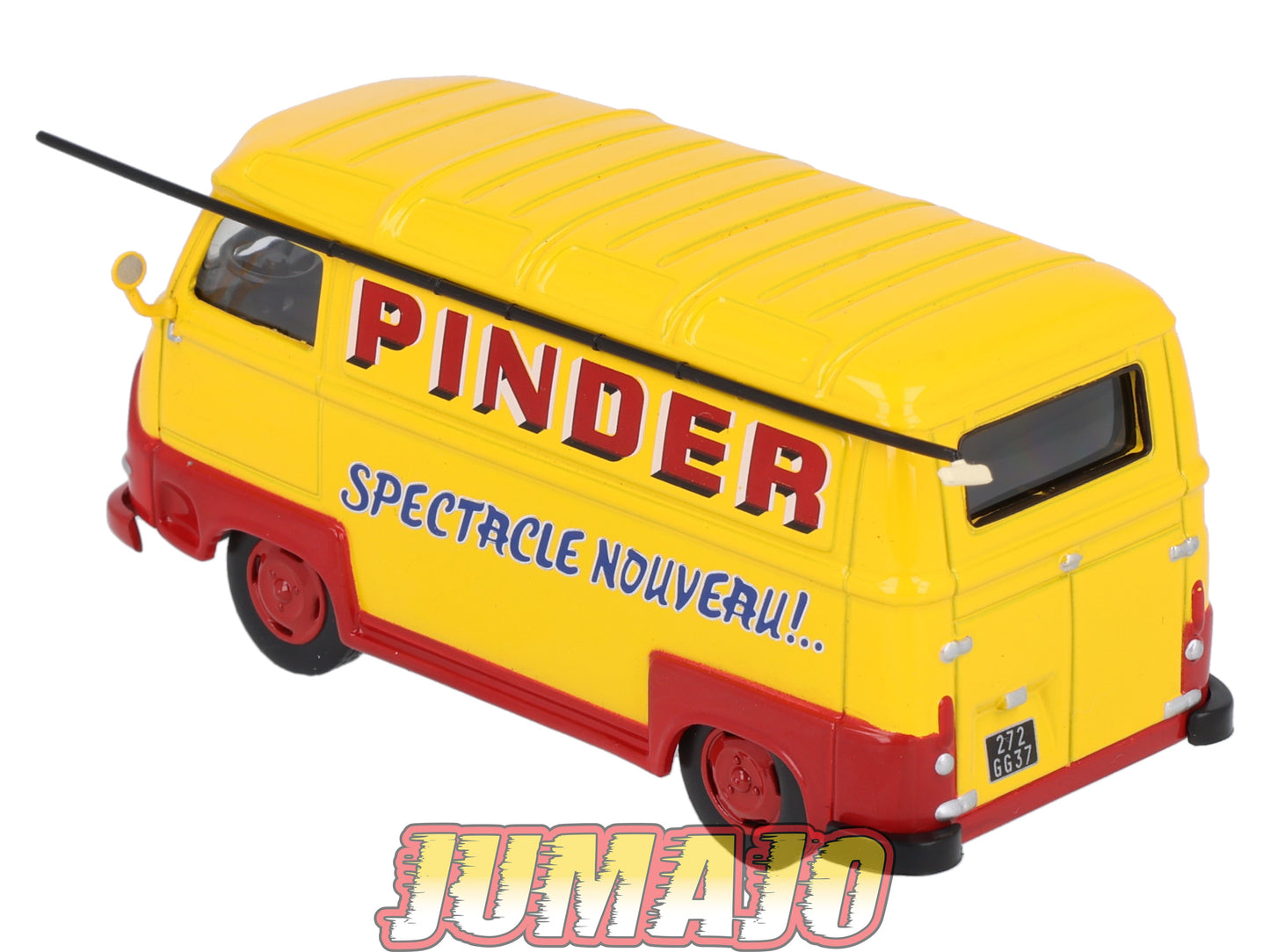DER15 1/43 IXO Cirque PINDER Hachette : RENAULT Estafette Spectacle nouveau