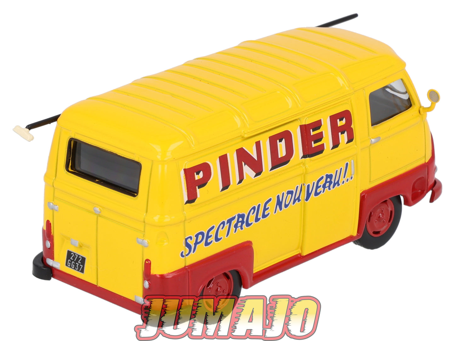 DER15 1/43 IXO Cirque PINDER Hachette : RENAULT Estafette Spectacle nouveau