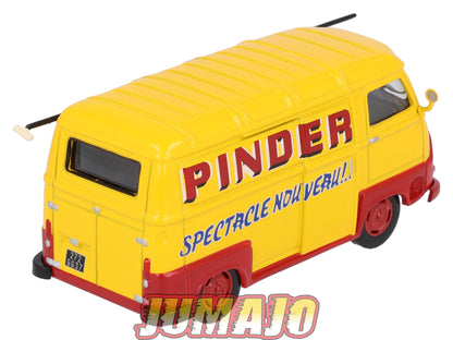 DER15 1/43 IXO Cirque PINDER Hachette : RENAULT Estafette Spectacle nouveau