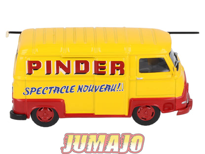 DER15 1/43 IXO Cirque PINDER Hachette : RENAULT Estafette Spectacle nouveau