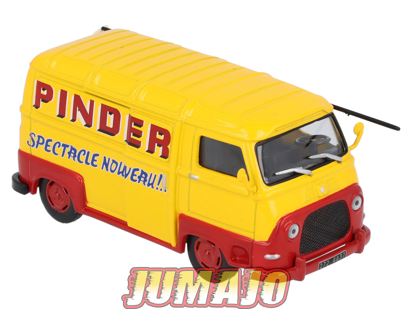 DER15 1/43 IXO Cirque PINDER Hachette : RENAULT Estafette Spectacle nouveau