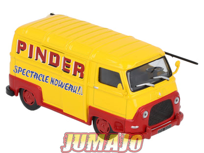 DER15 1/43 IXO Cirque PINDER Hachette : RENAULT Estafette Spectacle nouveau