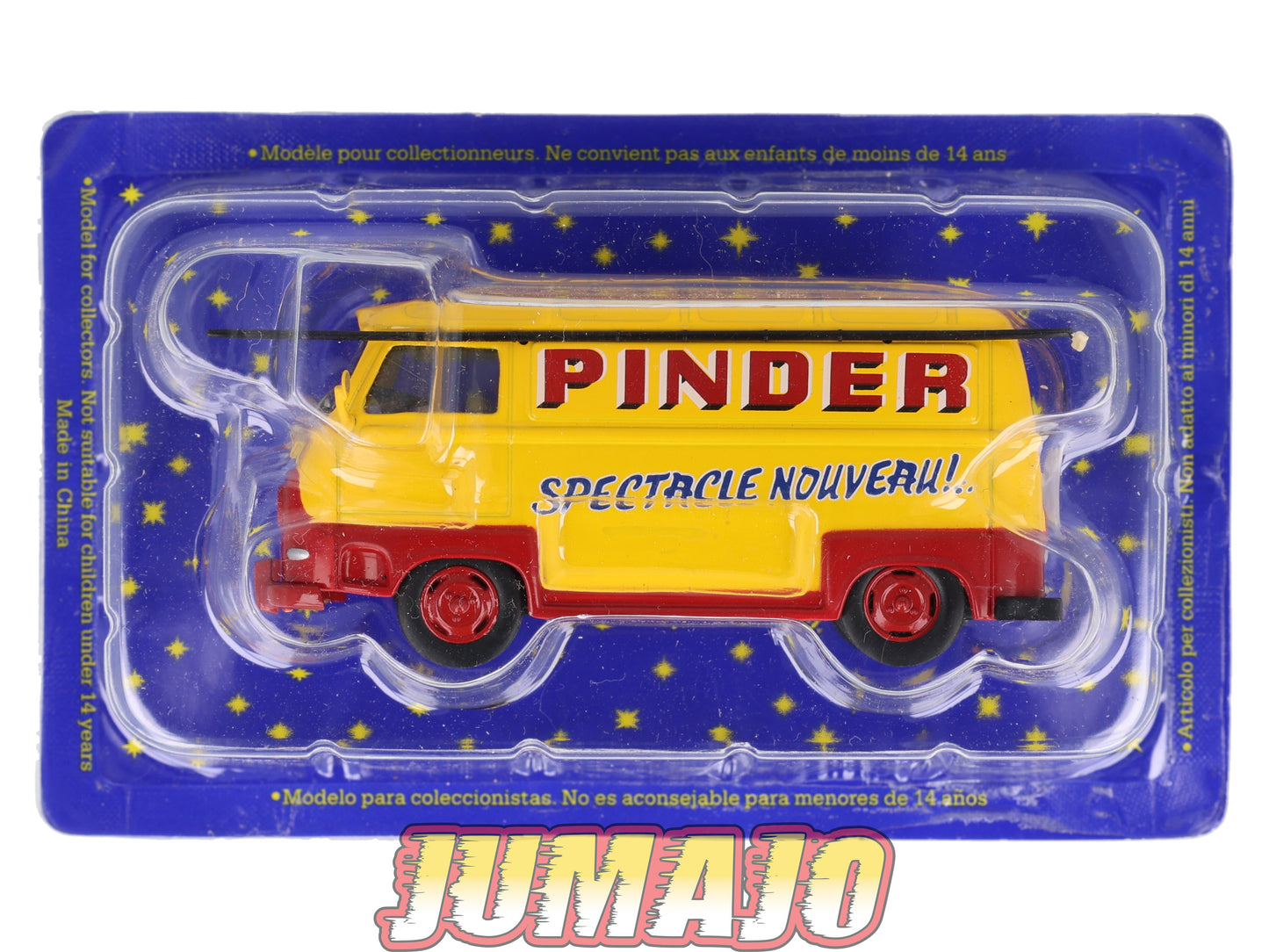 DER15 1/43 IXO Cirque PINDER Hachette : RENAULT Estafette Spectacle nouveau