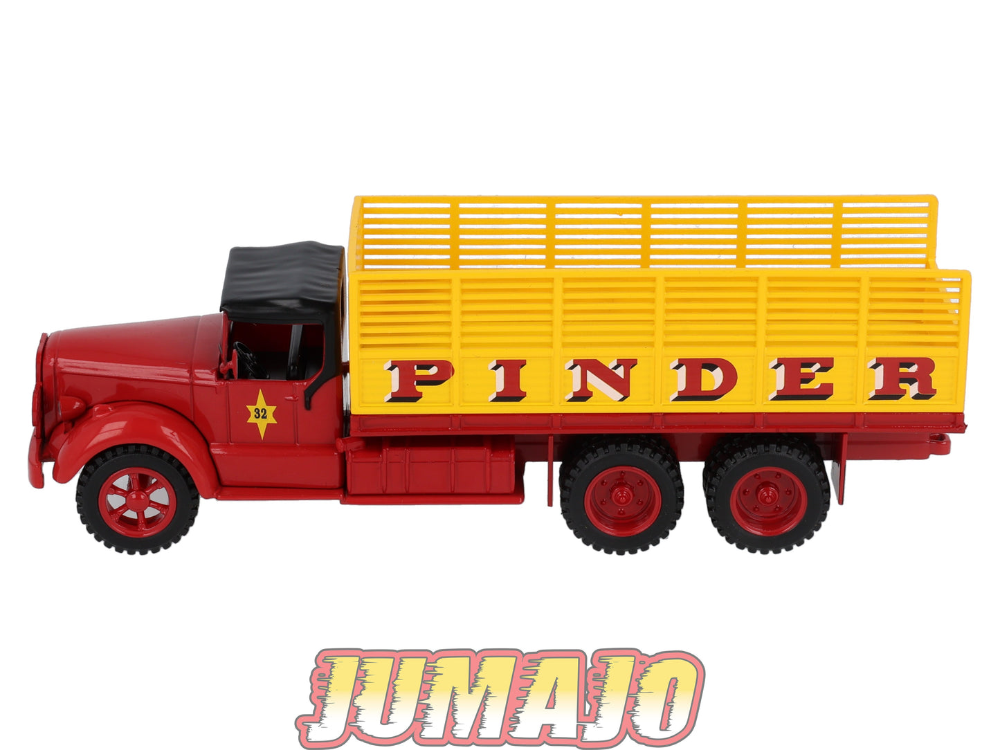 DER19 1/64 IXO Cirque PINDER Hachette : MACK transport de chapiteau