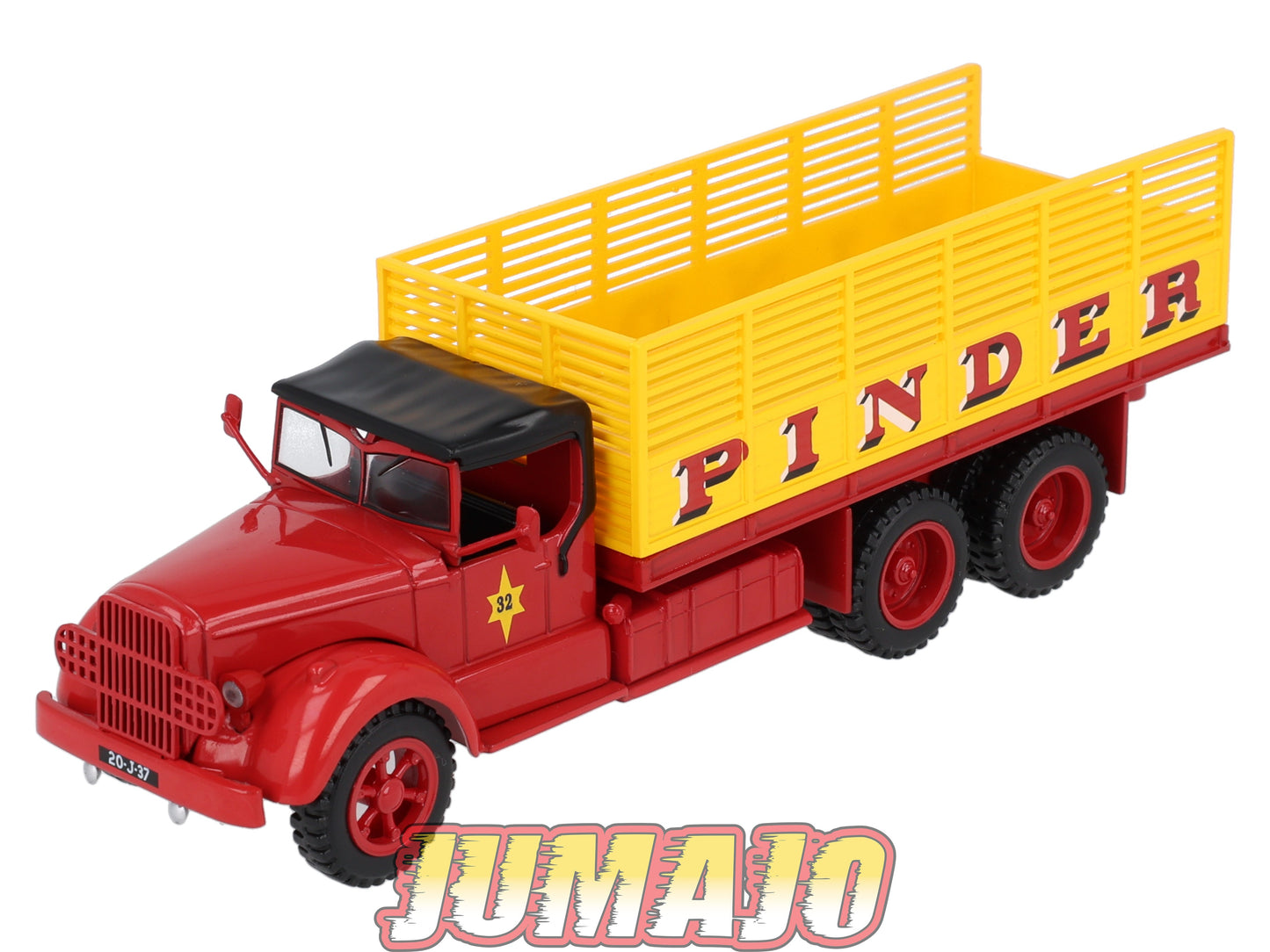 DER19 1/64 IXO Cirque PINDER Hachette : MACK transport de chapiteau