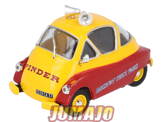 DER28 1/43 IXO Cirque PINDER Hachette : ISETTA Velam