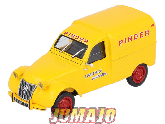 DER49 1/43 IXO Cirque PINDER Hachette : CITROEN 2CV