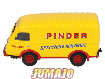 DER4 1/43 IXO Cirque PINDER Hachette : RENAULT 1000 kg Spectacle nouveau