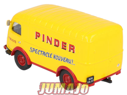 DER4 1/43 IXO Cirque PINDER Hachette : RENAULT 1000 kg Spectacle nouveau