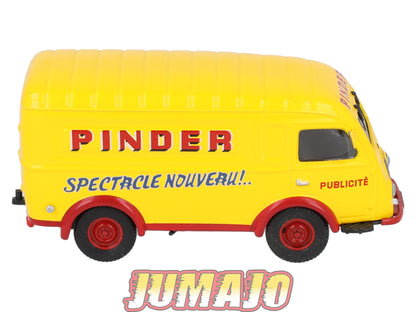 DER4 1/43 IXO Cirque PINDER Hachette : RENAULT 1000 kg Spectacle nouveau