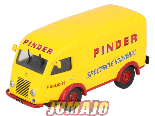 DER4 1/43 IXO Cirque PINDER Hachette : RENAULT 1000 kg Spectacle nouveau