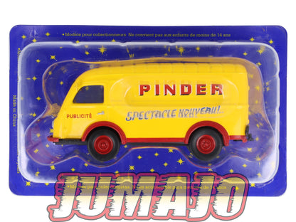 DER4 1/43 IXO Cirque PINDER Hachette : RENAULT 1000 kg Spectacle nouveau