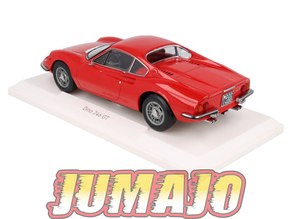 DH002 Voiture 1/18 NOREV FERRARI Dino 246 GT 1968