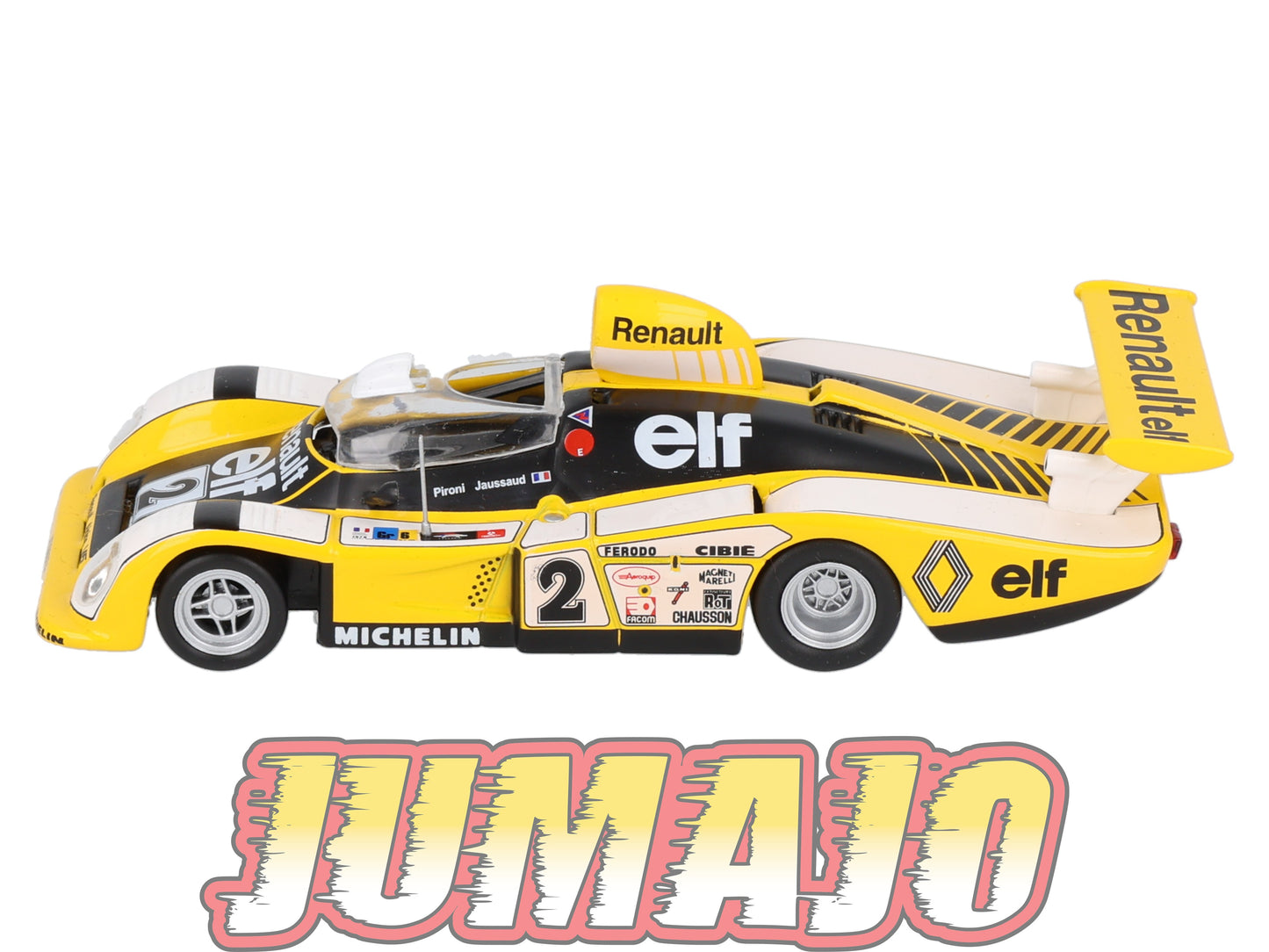 DIO8 Voiture IXO Altaya DIORAMA : Alpine A442B 24 H du Mans 1978 #2 1st