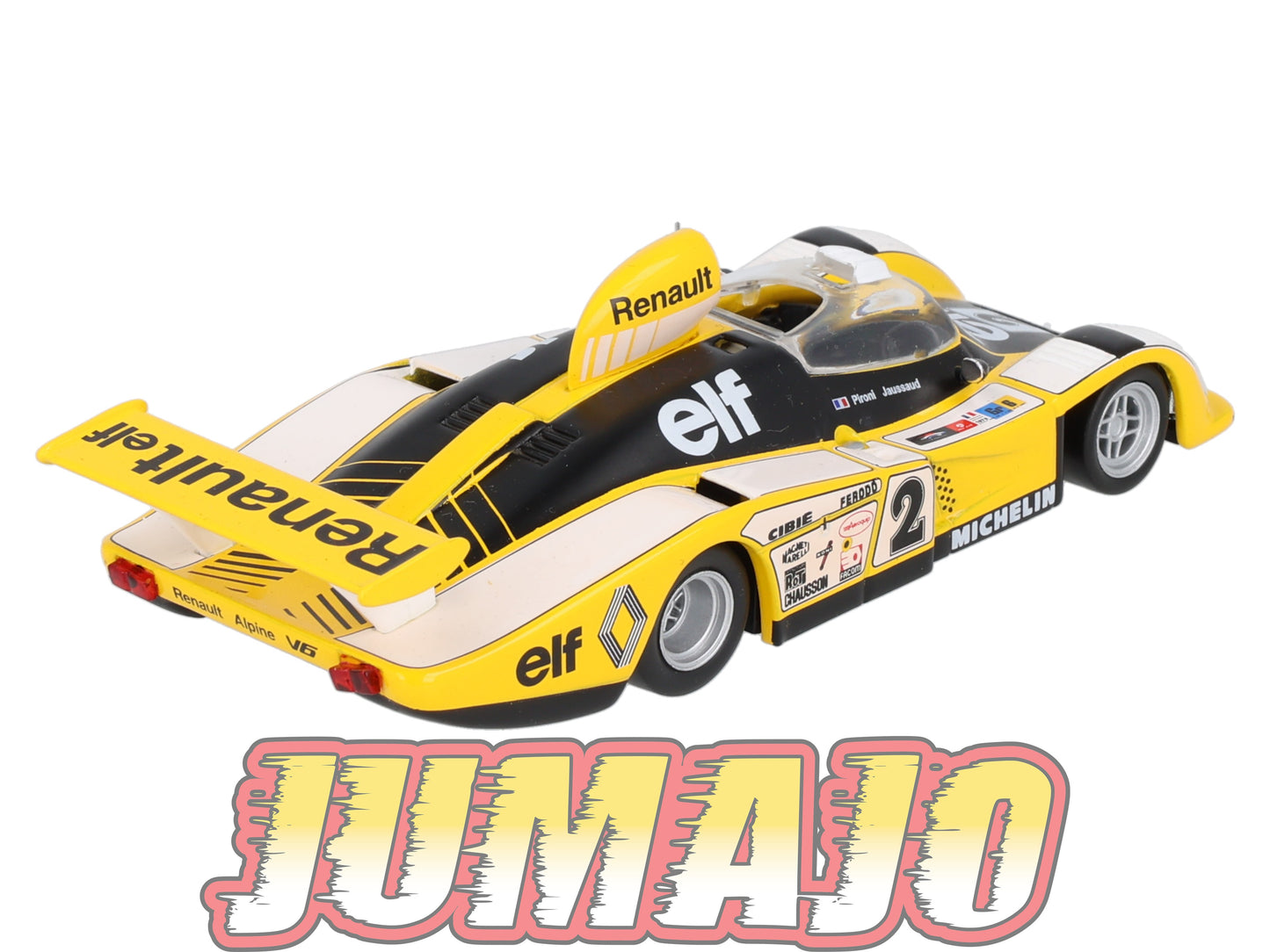 DIO8 Voiture IXO Altaya DIORAMA : Alpine A442B 24 H du Mans 1978 #2 1st