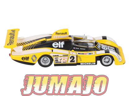 DIO8 Voiture IXO Altaya DIORAMA : Alpine A442B 24 H du Mans 1978 #2 1st